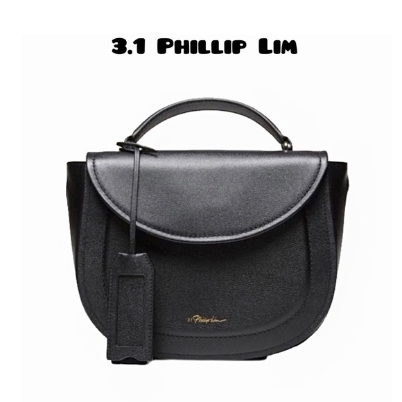☀️NEW☀️ 3.1 Phillip Lim Hudson Saddle Bag Black - Picture 1 of 9